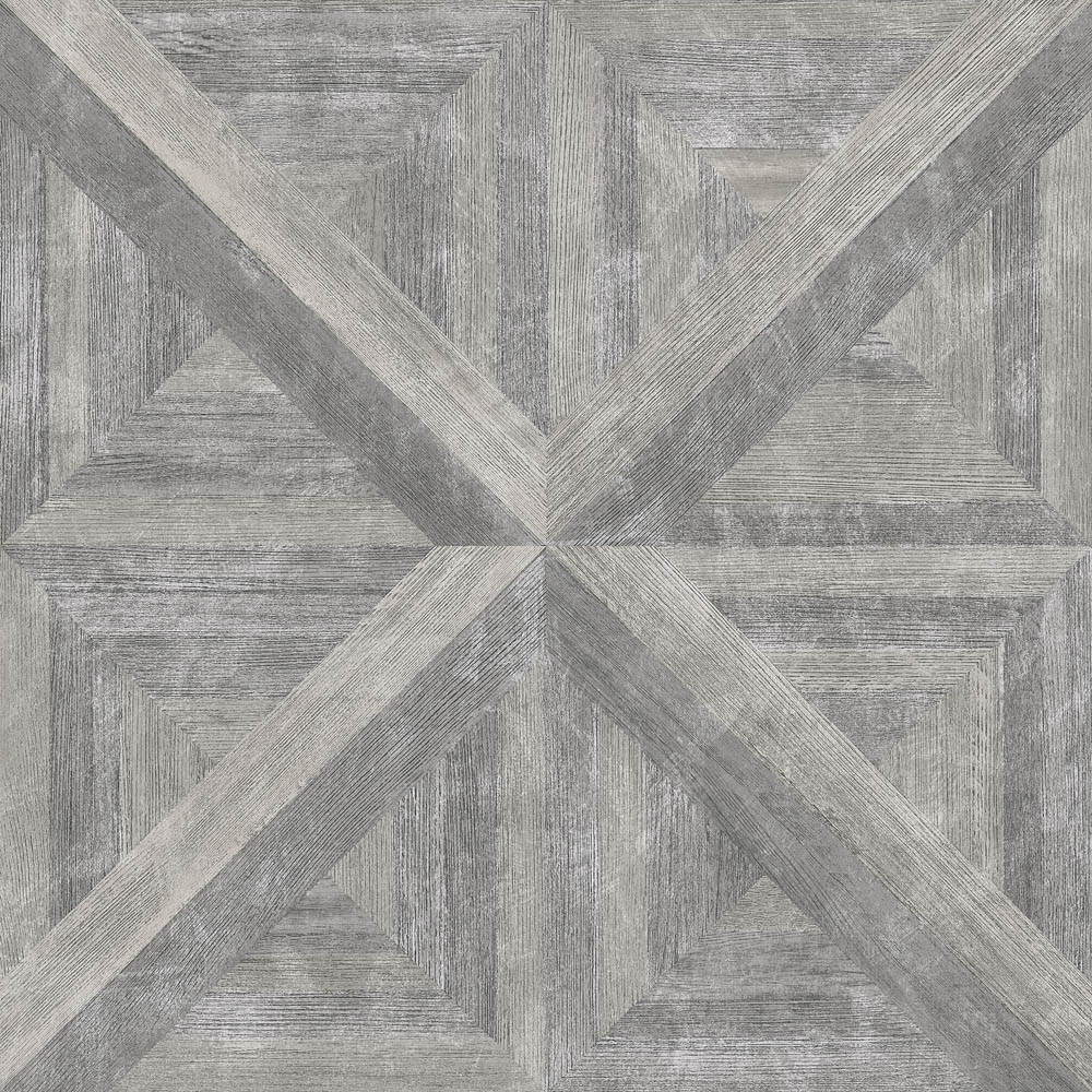 Floorpops Townhouse Grey and Taupe Peel and Stick Floor Tile 30.48 x 30.48cm 10 Pack Image 2