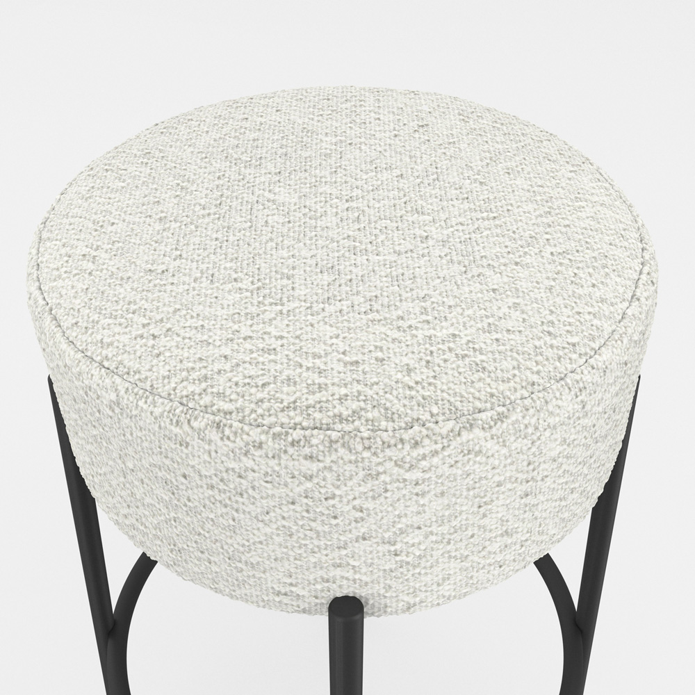 LPD Home Anais Ivory Counter Stool Image 4
