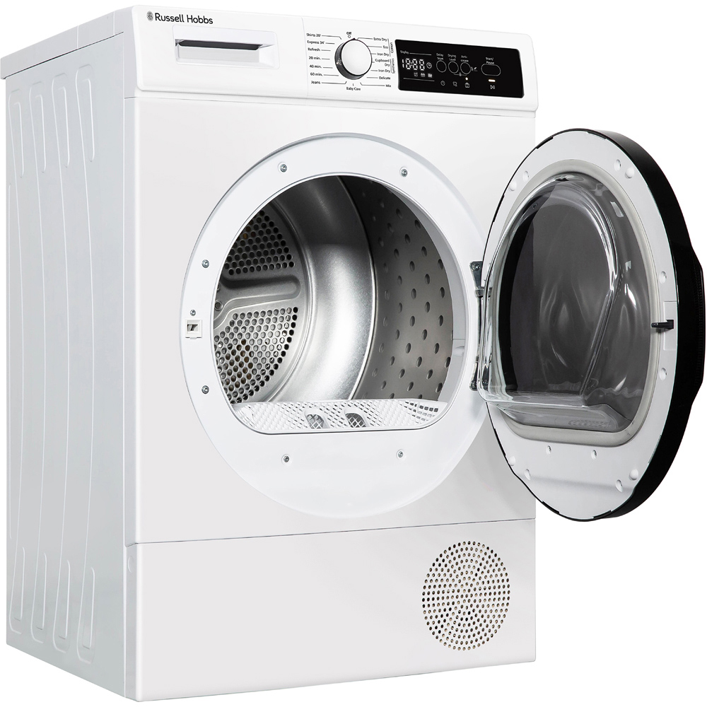Russell Hobbs RH9HPTD1E12W White 9kg Heat Pump Dryer Image 4
