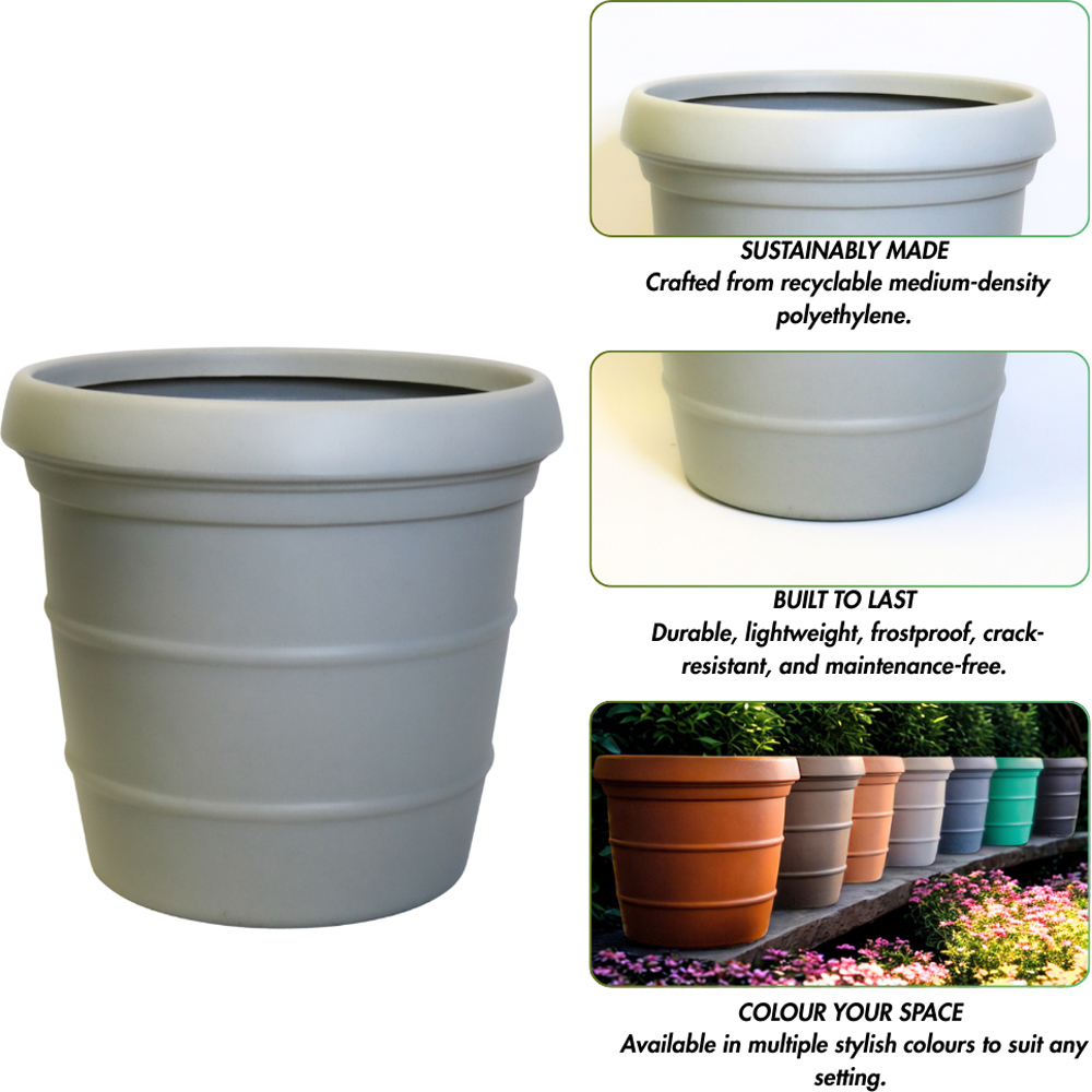 Trifibre Kesington Concrete Planter 60 x 45cm Image 6