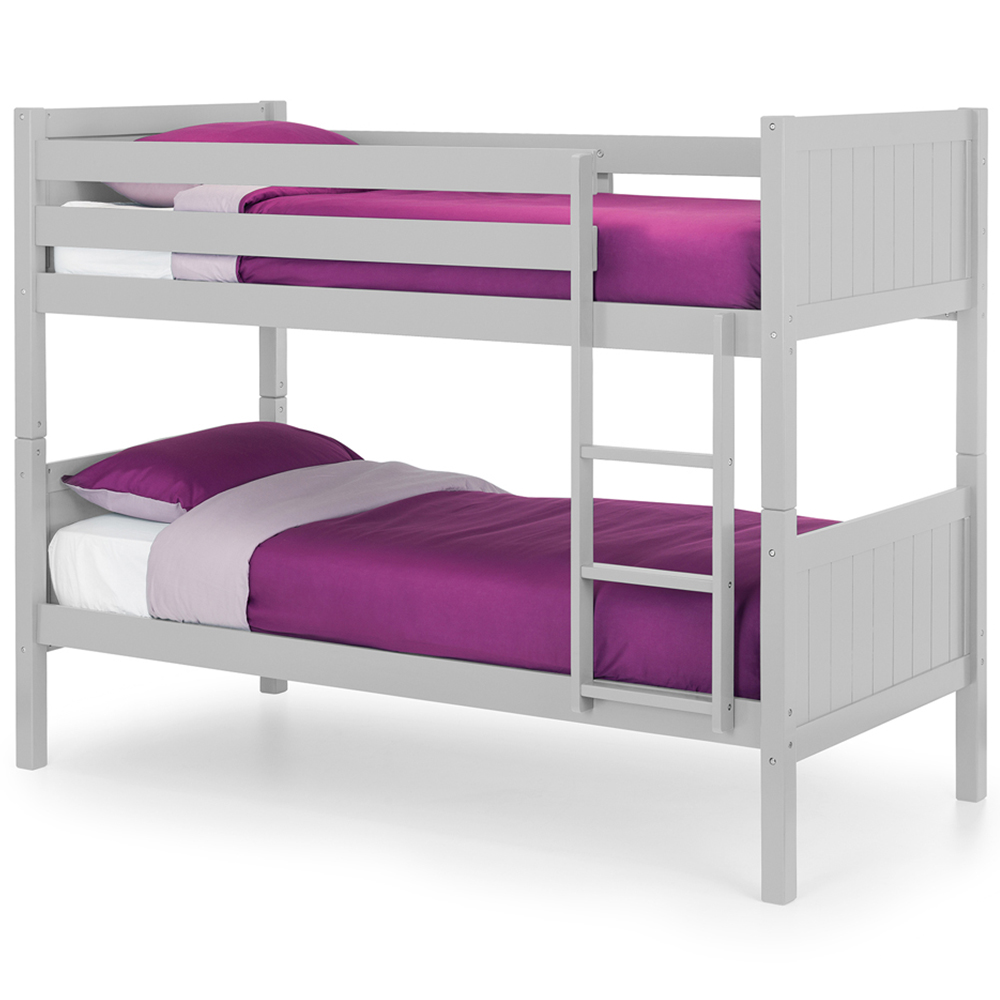 Julian Bowen Bella Dove Grey Bunk Bed Image 4