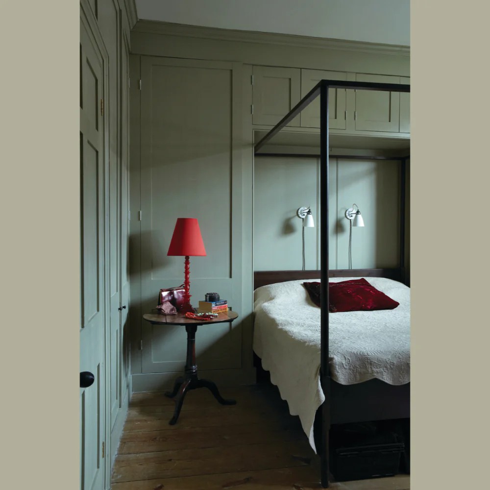 Farrow & Ball Modern Eggshell French Grey Satin Paint 5L Image 4