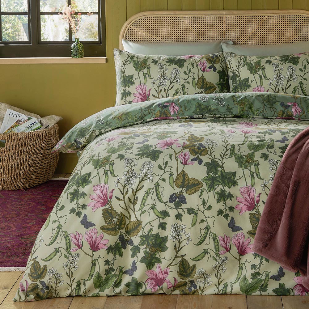Furn Single Mystic Berry Floral Reversible Duvet Set Image 3