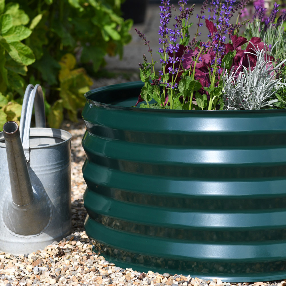 Garden Gear Green Metal Raised Planter Image 6