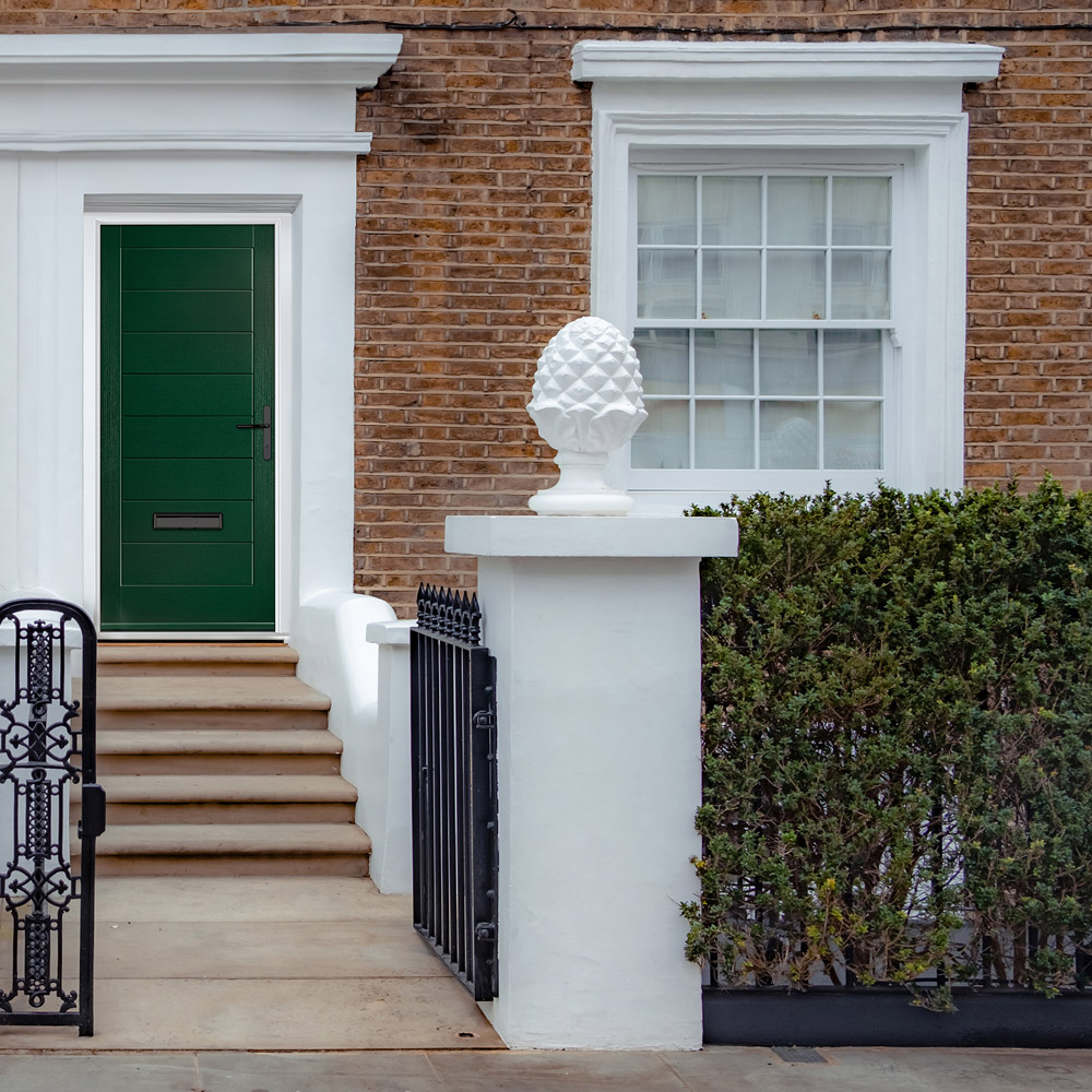 Crystal-Direct Monza Green GRP Left Hand Open Front Door 2090 x 920mm Image 2