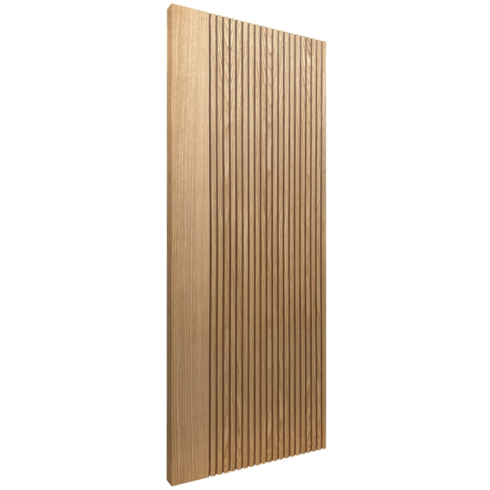 Miami Oak Veneer Fully Finished Solid Internal Door 1981 x 762 x 35mm Image 3