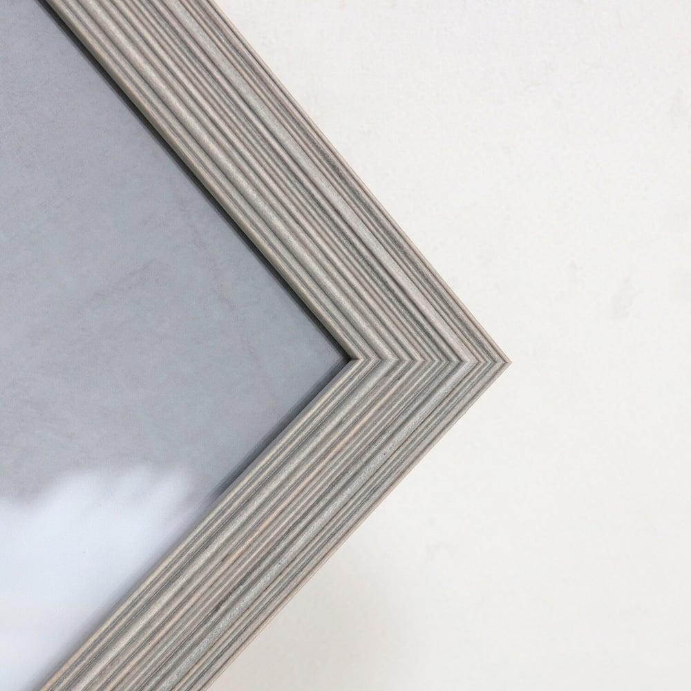 Hawthorn Wooden Photo Frame - Grey / A4 Image 4