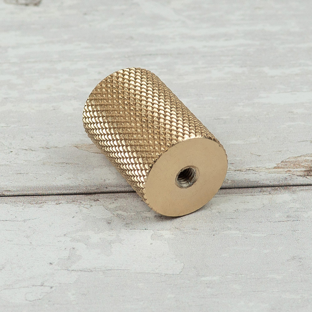 Handle & Home Knurled Brass Knob 17mm Image 5