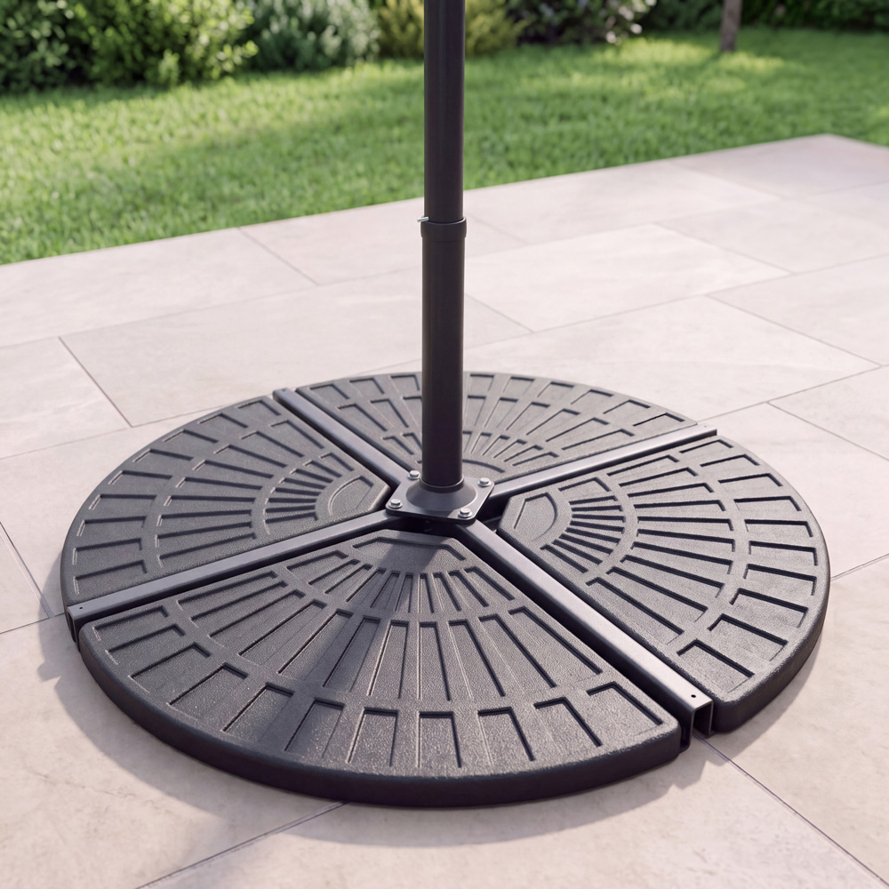 Charles Bentley 2 Piece Cantilever Parasol Base 12kg Image 6