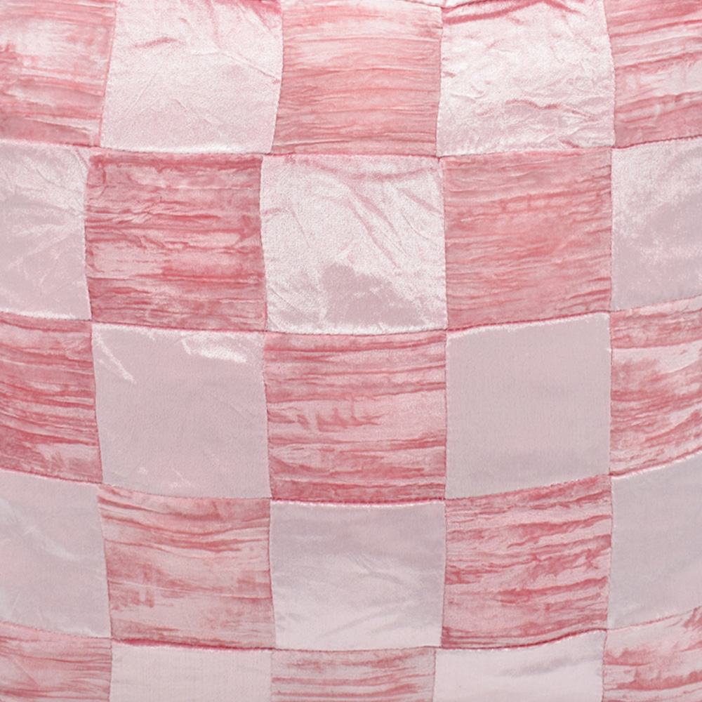 Intimates Velvet Patchwork Dusky Filled Cushion 56 x 56cm 2 Pack Image 2