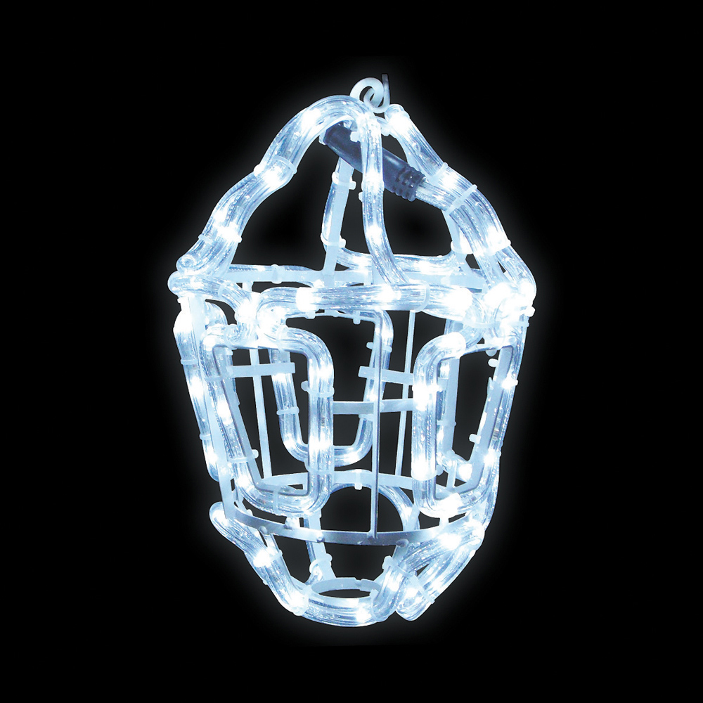 The Christmas Workshop 4m White Lantern Silhouette LED String Light Image 2