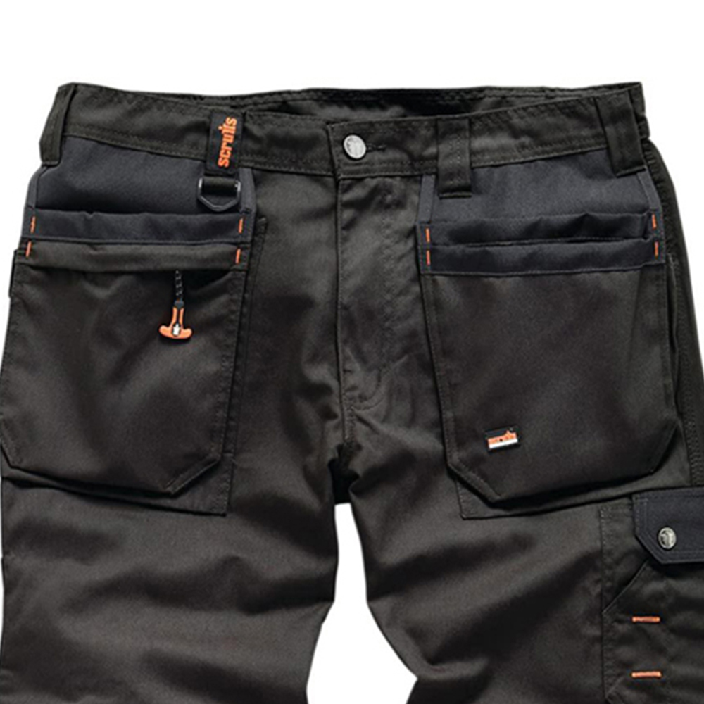 Scruffs Worker Plus Trouser 32L Black Image 3
