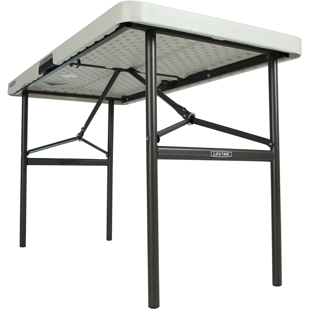 Lifetime Products 4 Seater Foldable Commercial Table White Image 4