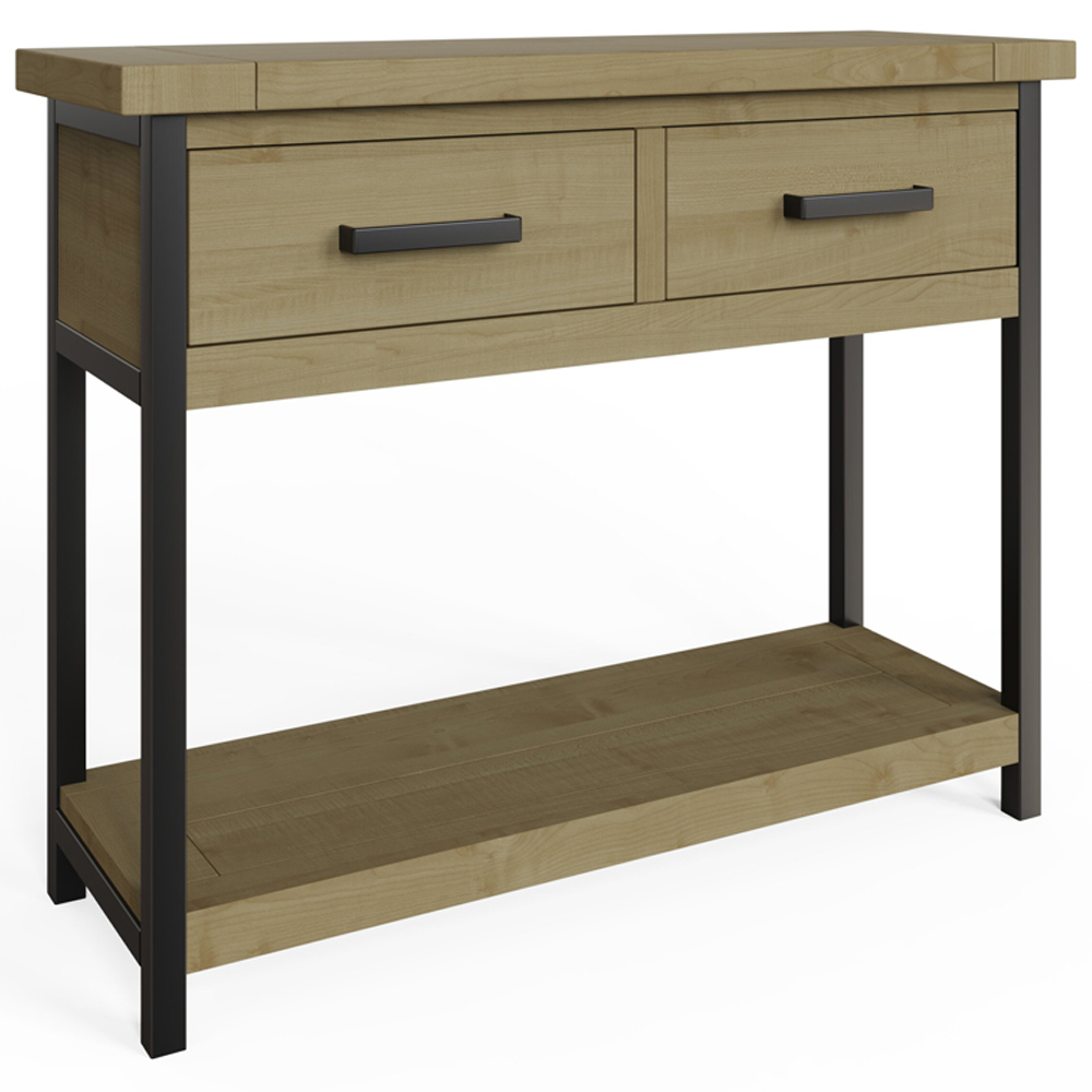 FWStyle Lowry Industrial Console Hall Table Image 2