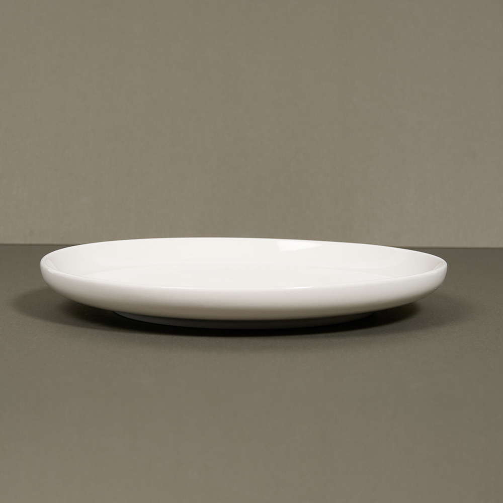 Lumi Porcelian Plate White Side Plate Image 5