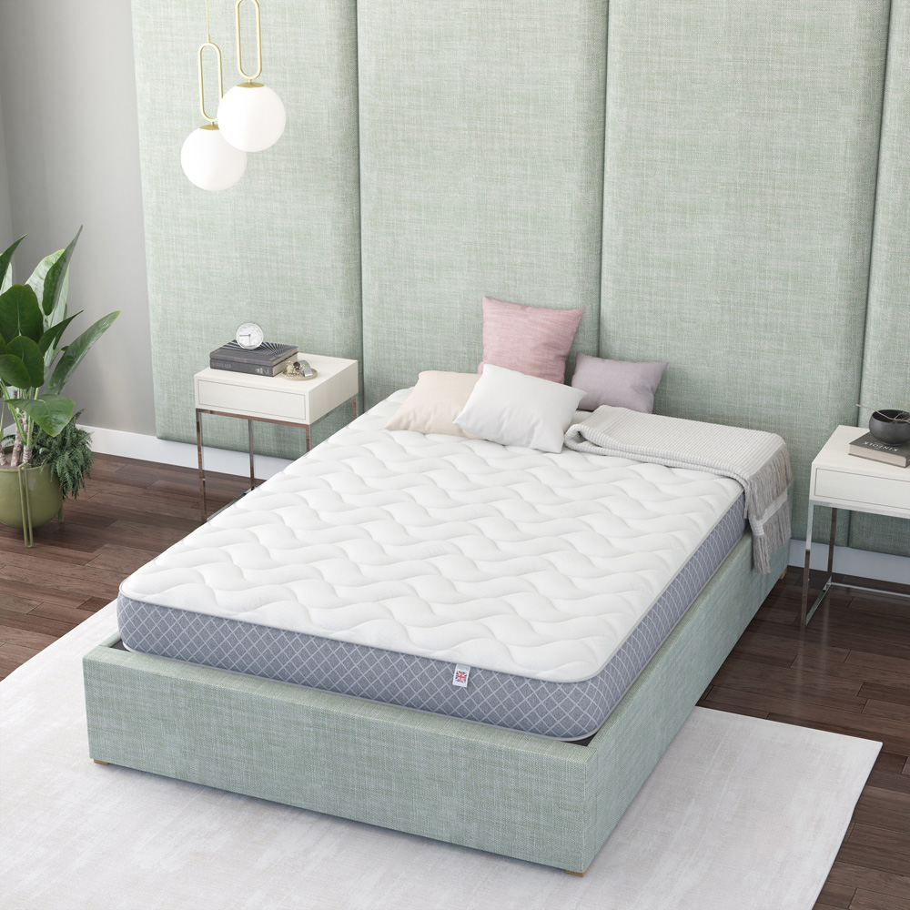 Aspire Furniture Small Single 800 Eco Foam Hybrid Sprung Support Mattress Image 2