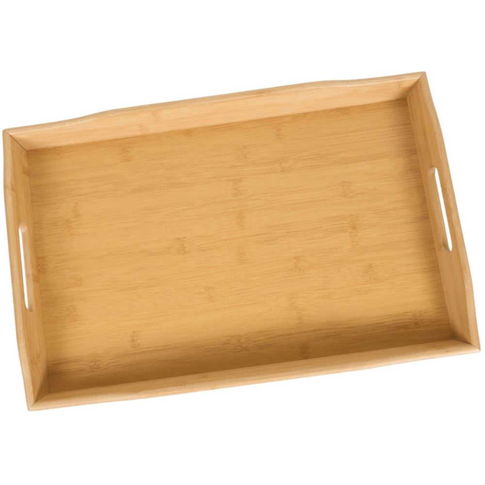 Large Bamboo Tray Natural Image 2