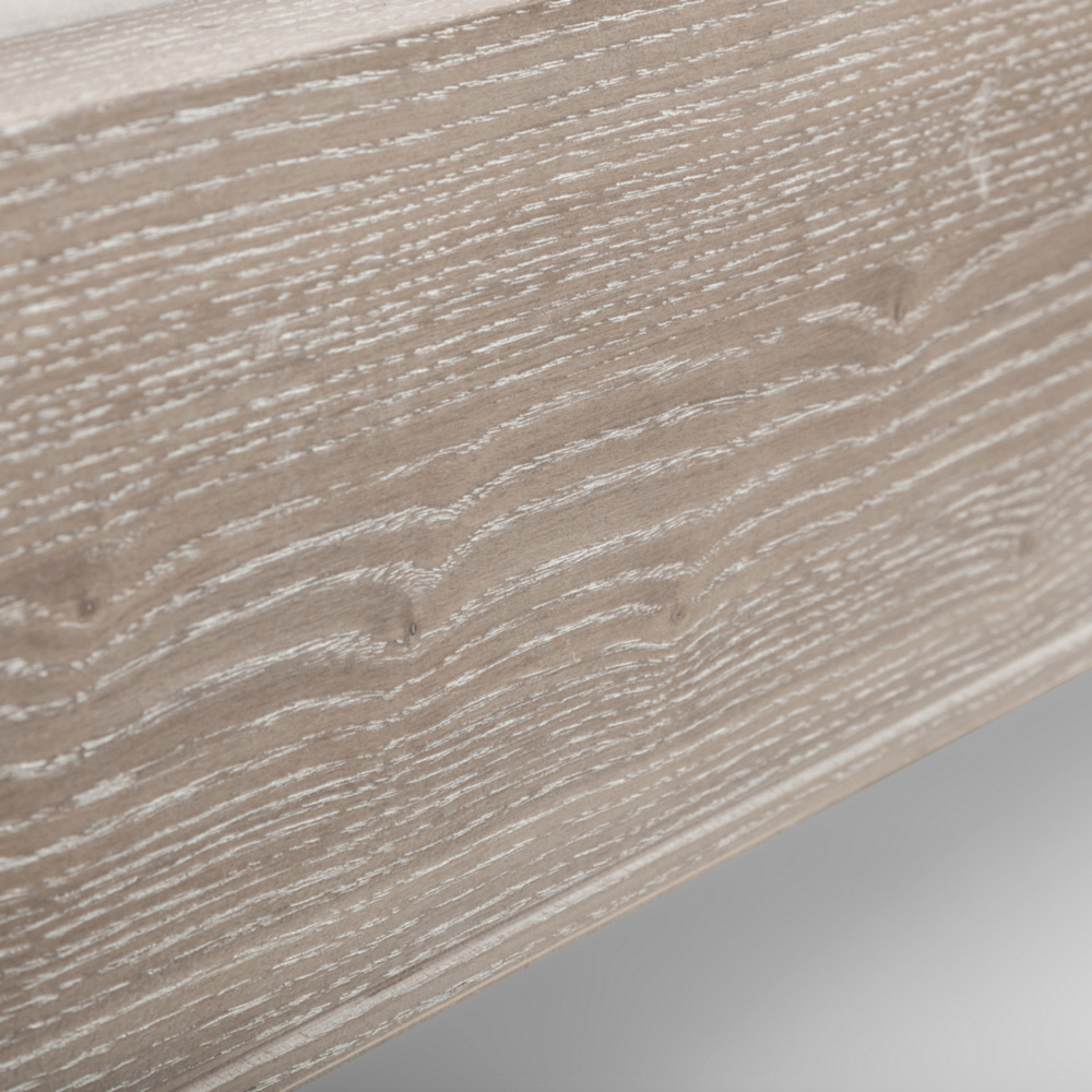 Julian Bowen Camille Double Limed Oak Bed Image 8