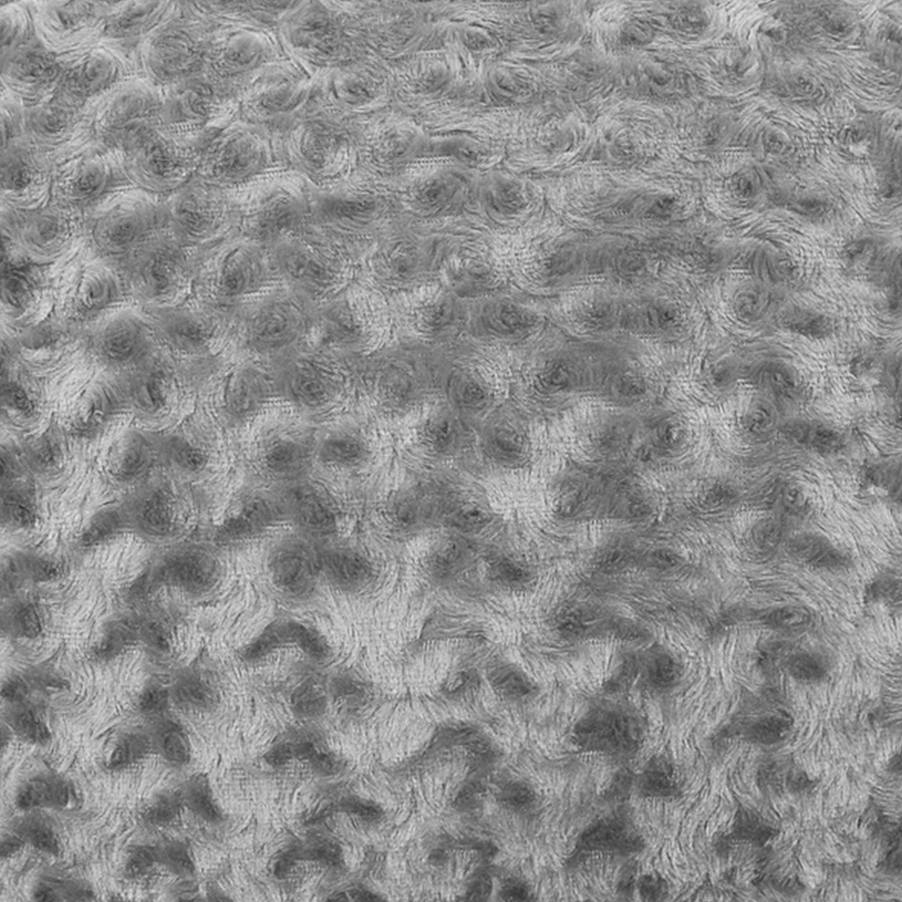 Velosso Posy Chenille Silver Filled Cushion 43 x 43cm 2 Pack Image 2