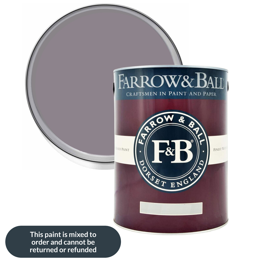 Farrow & Ball Interior Wood and Metal 271 Brassica Flat Eggshell Paint 5L Image 1