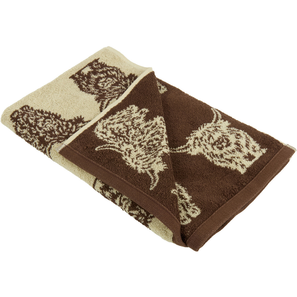 Highland Cow Towel Bath Towel Image 3
