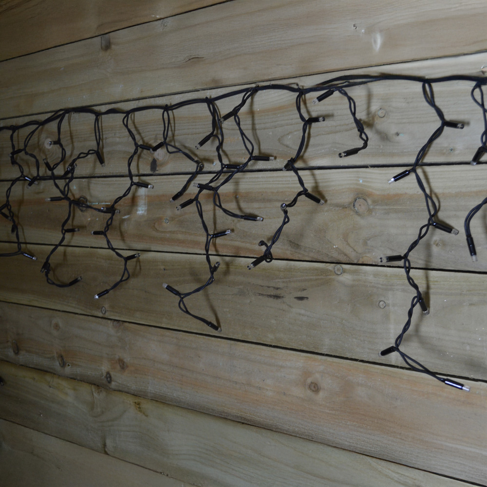 Samuel Alexander Warm White LED Connectable Icicle Lights 6m Image 3