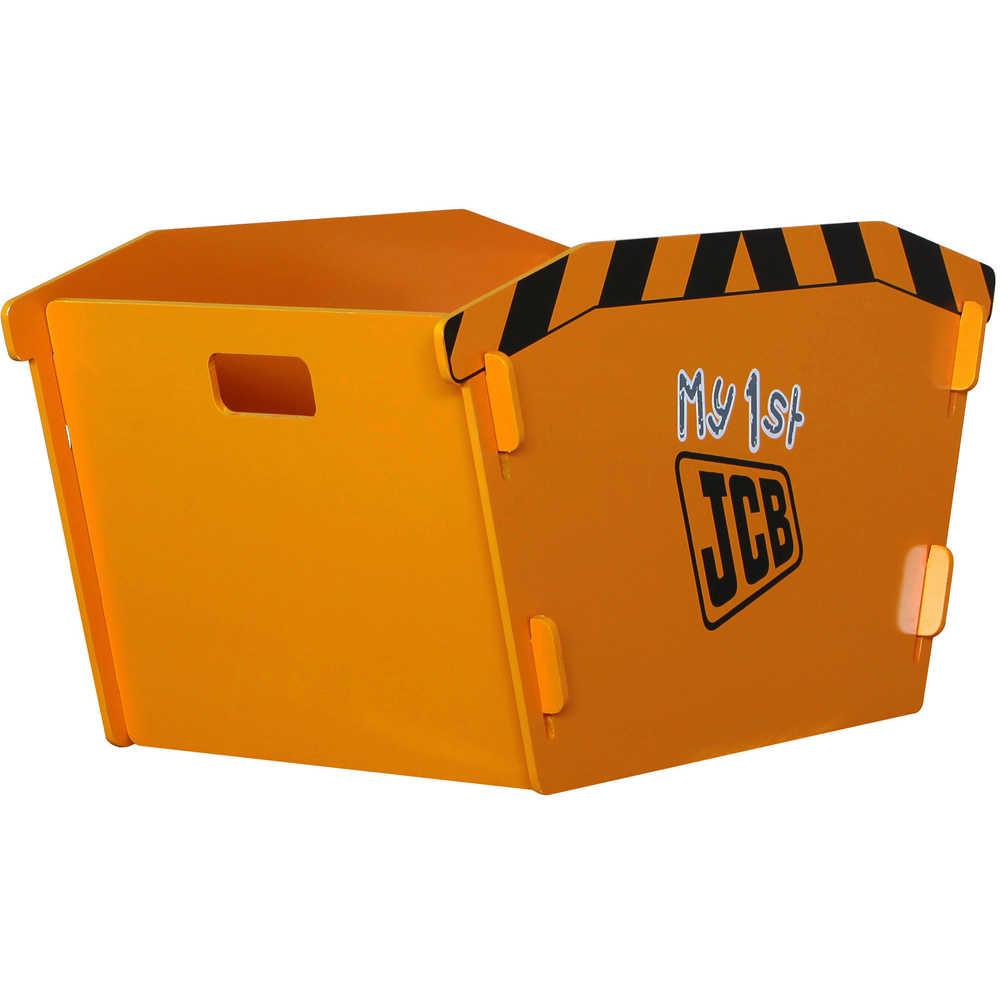 Kidsaw JCB Yellow Toy Box Image 2