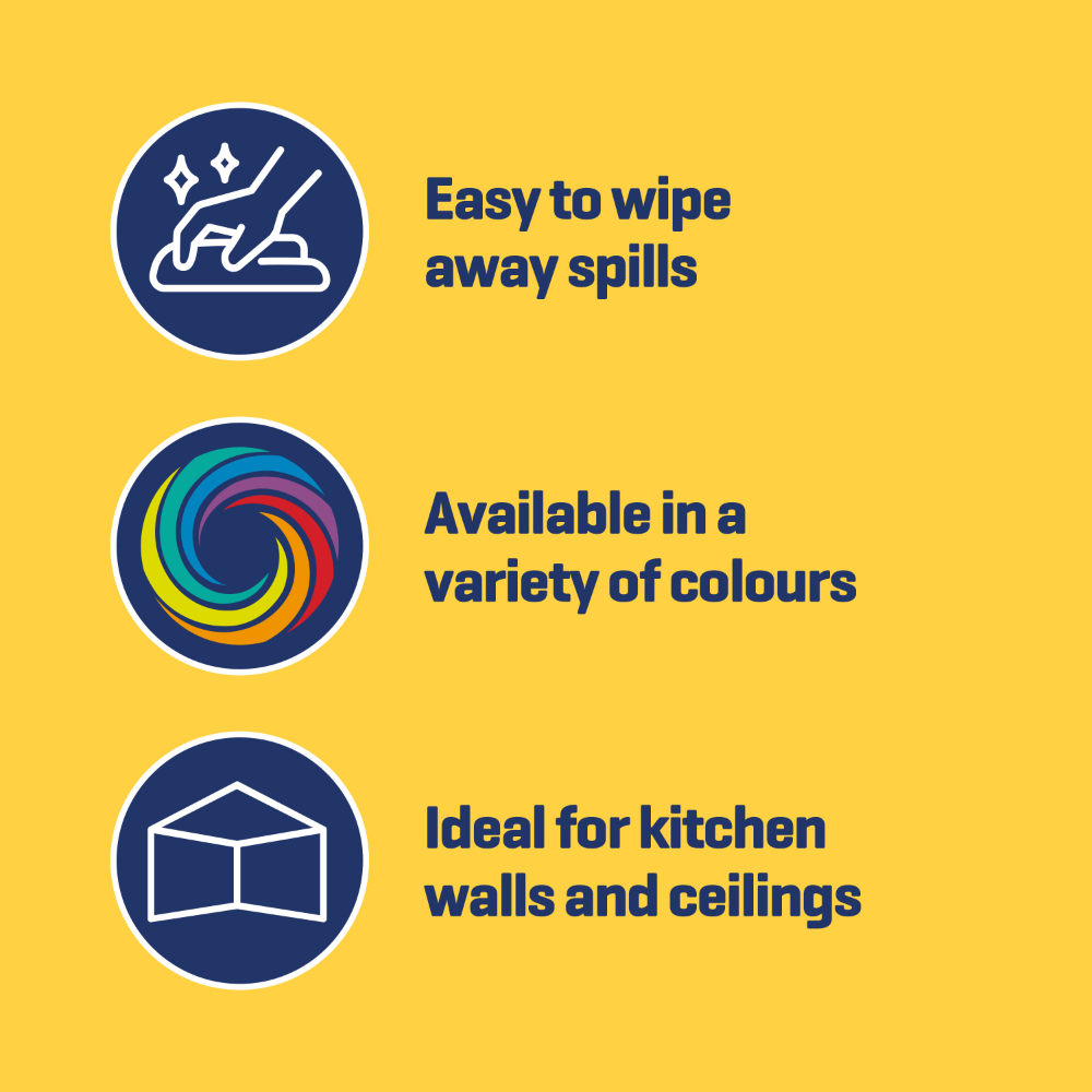 Johnstone's Kitchen Manhattan Grey Matt Emulsion Paint 2.5L Image 5