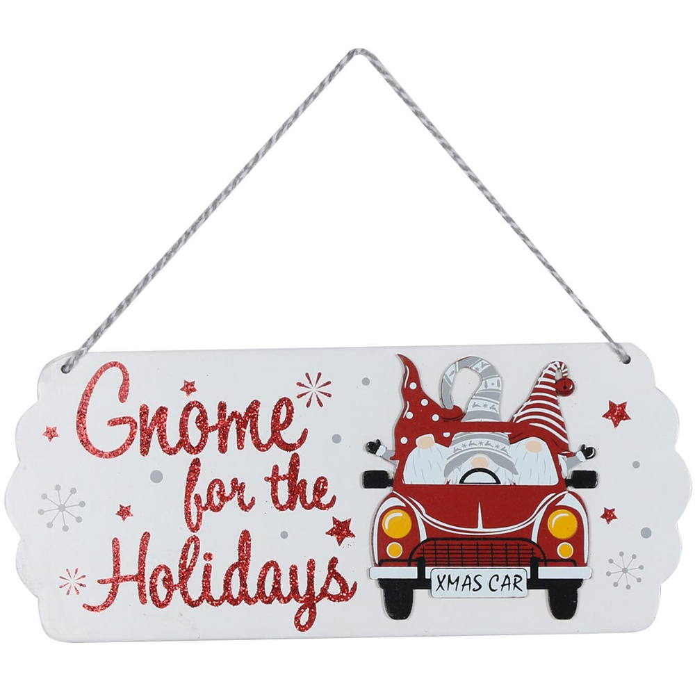 Gnome Hanging Plaque Image 4