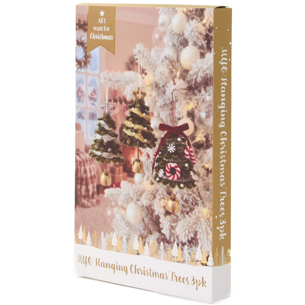 Make Your Own Hanging Christmas Trees Kit Image 3