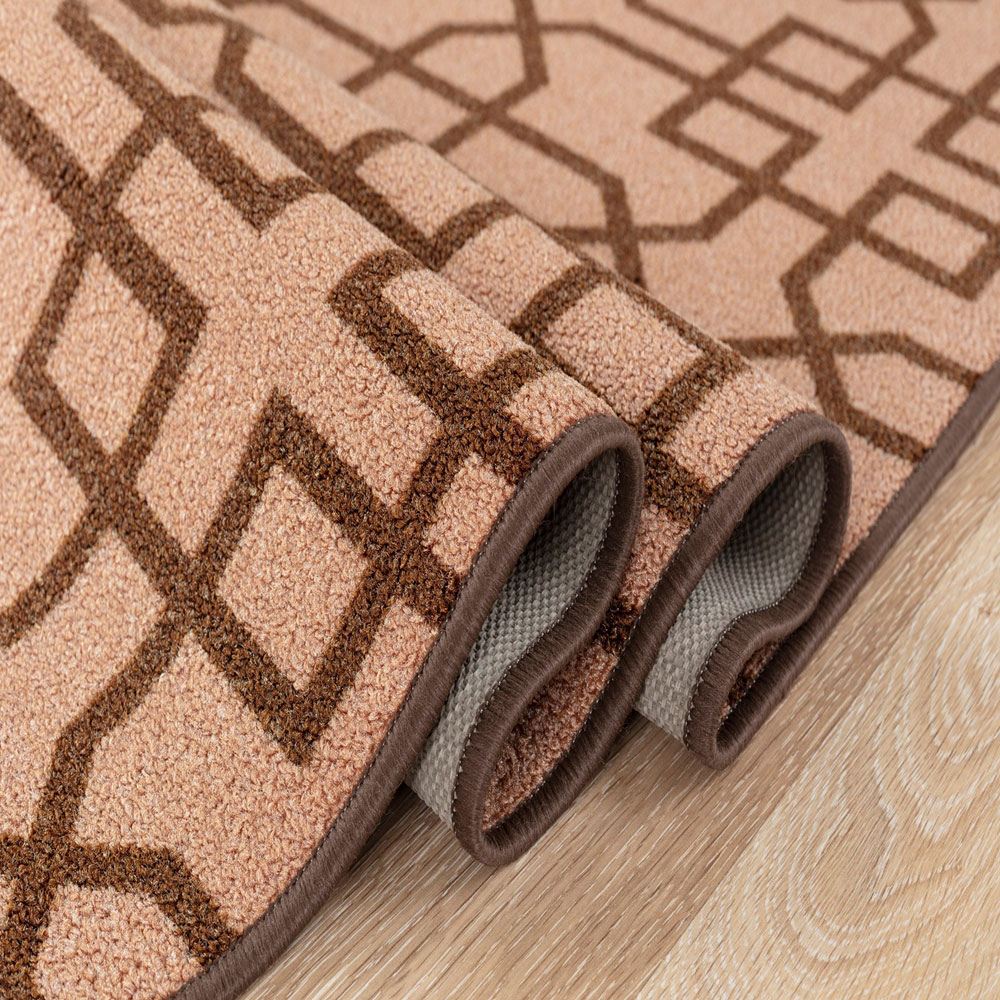 Smart Living Siam Beige and Brown Gel Back Non-Slip Mat 67 x 220cm Image 4