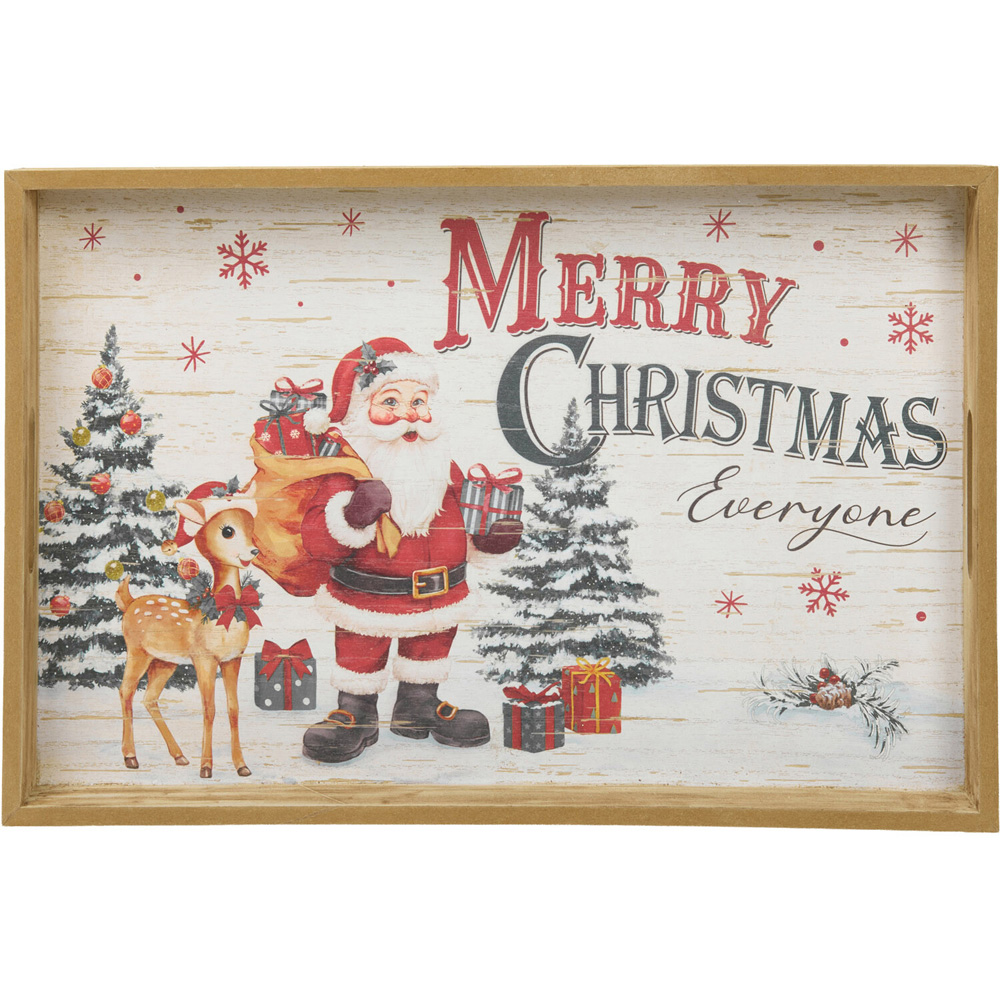 Retro Christmas Decorative Tray Image 4
