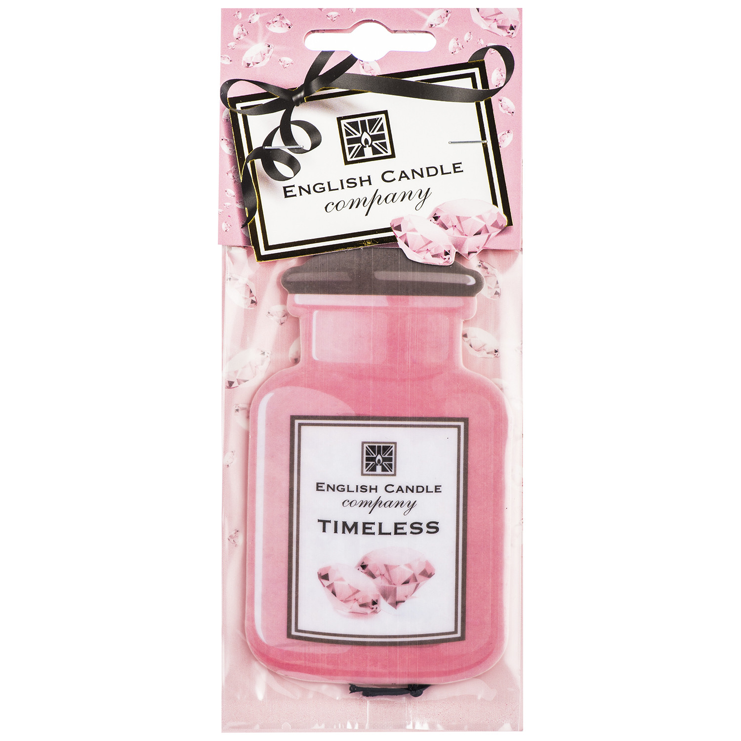 English Candle Company Timeless 2D Car Air Freshener Image 1