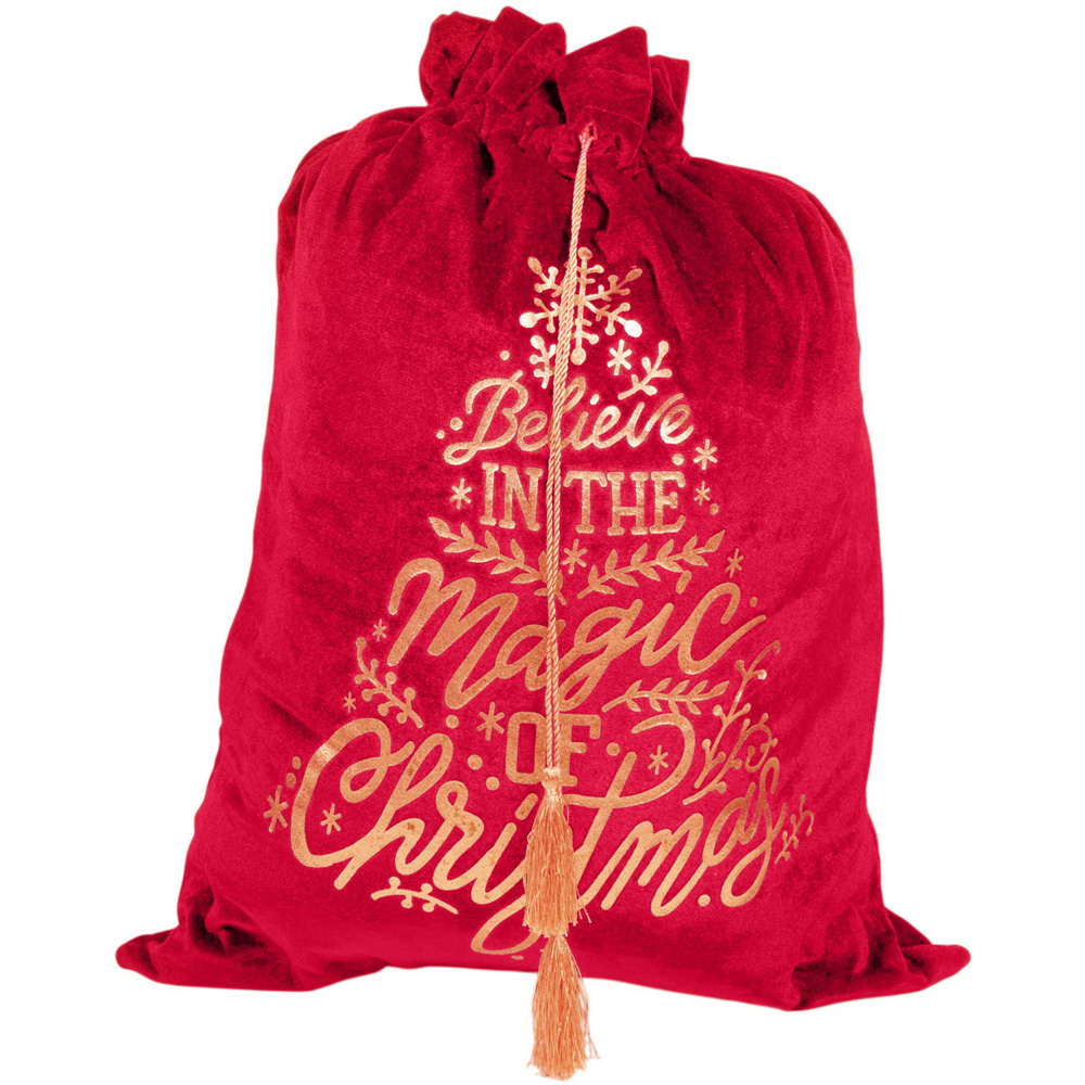 Festive Christmas Present Sack Image 2