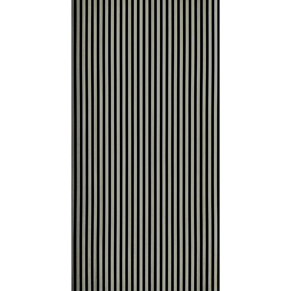 Tuscan Smoked Grey PVC Wrapped Acoustic Wall Panel 240 x 60.8cm Image 2