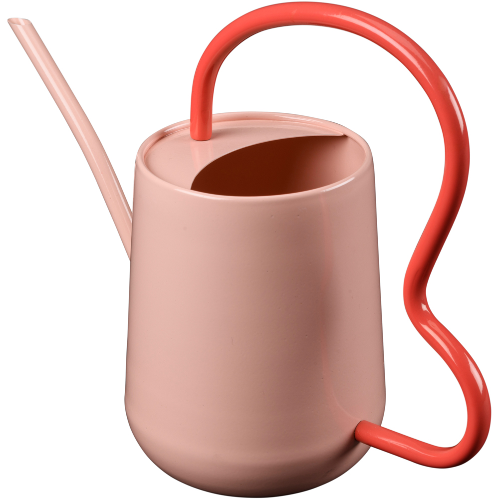 Burgon & Ball Blush Galvanised Steel Indoor Watering Can with Scalloped Handle 1.2L Image 5