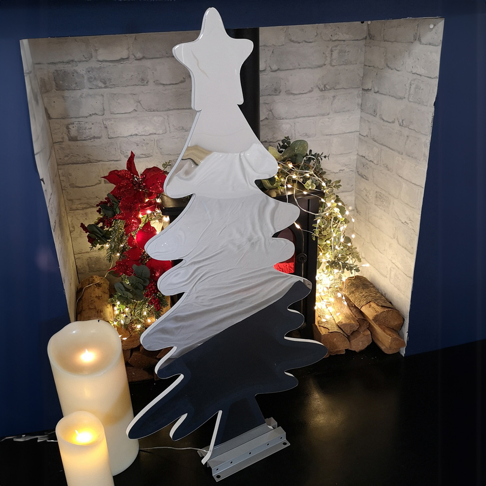 Samuel Alexander Infinity Christmas Tree Light Up Christmas Decoration 3.1ft Image 3