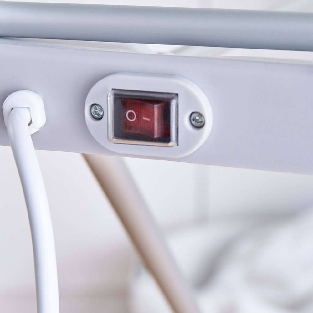 Tower 2 Winged Foldable Heated Electric Clothes Airer 147cm Image 5