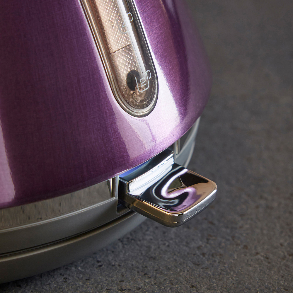 Morphy Richards Accents 102050 Purple 1.5L Pyramid Kettle 3000W Image 4