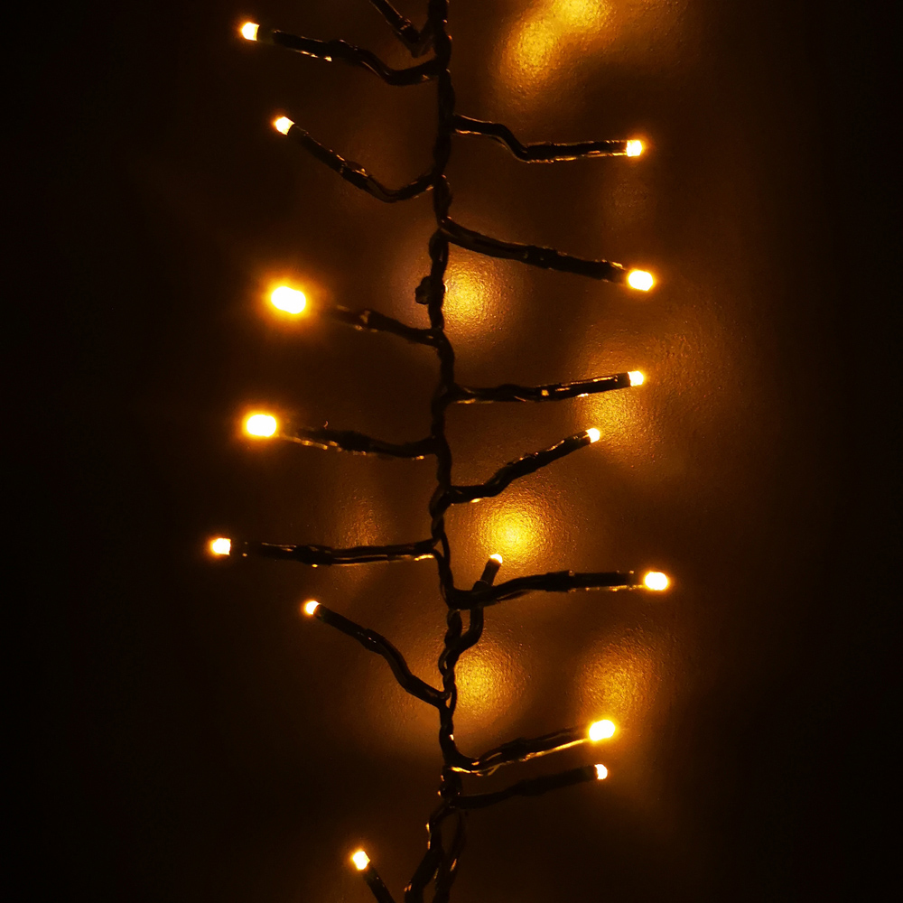 Samuel Alexander Vintage Gold LED Cluster Christmas Lights 62.5m Image 3