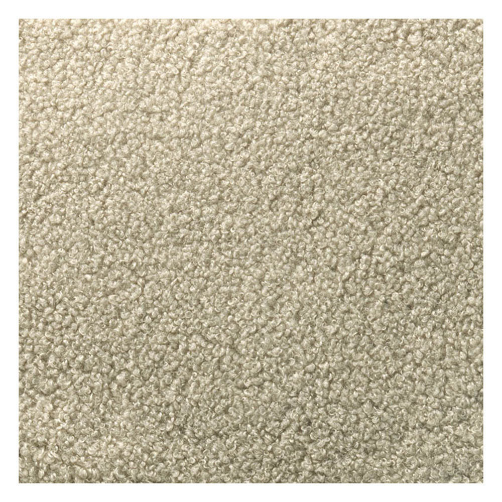 Desser Papasan Natural Rattan Rocking Chair with Boucle Latte Cushion Image 6