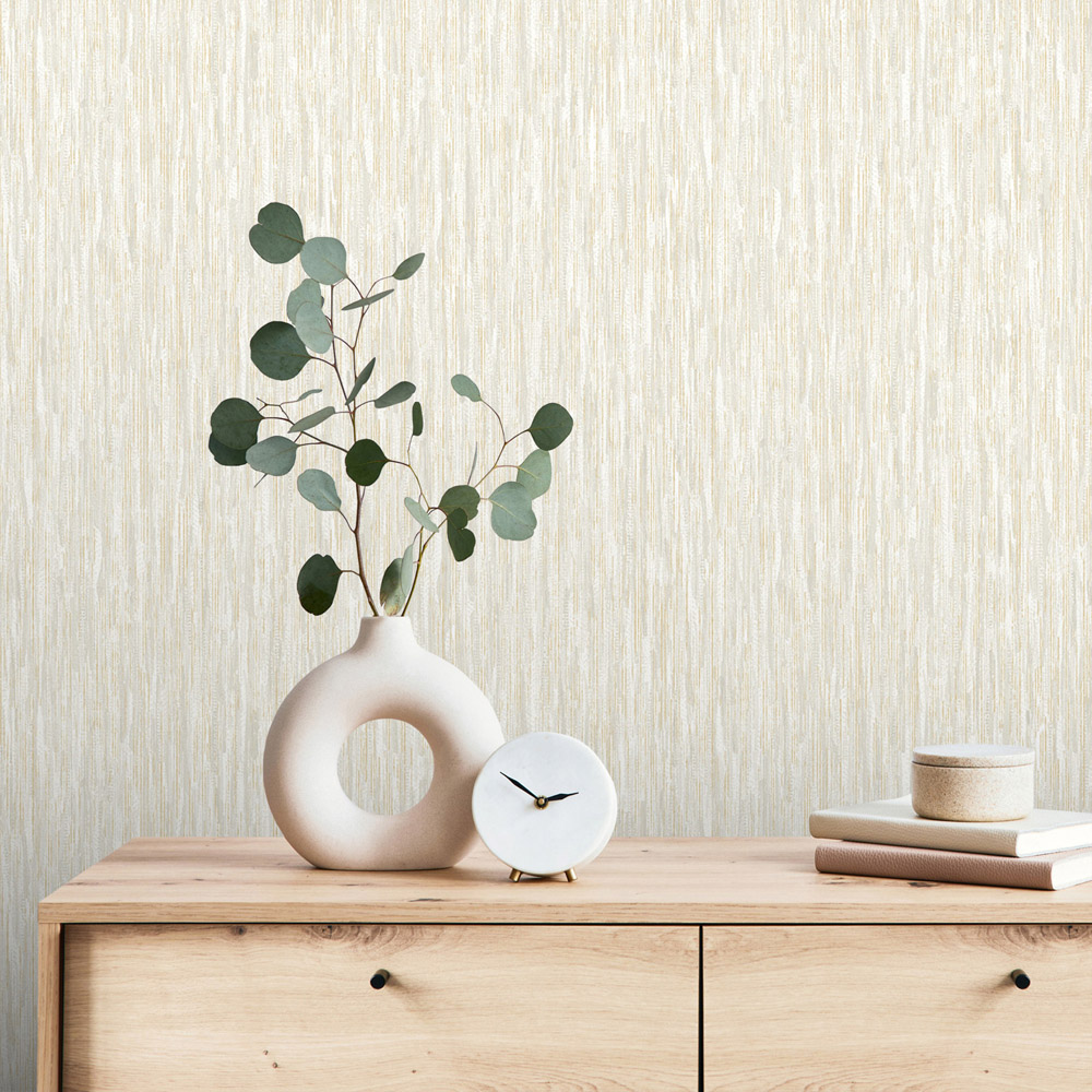 Rasch Rosalie Texture Cream Wallpaper Image 3