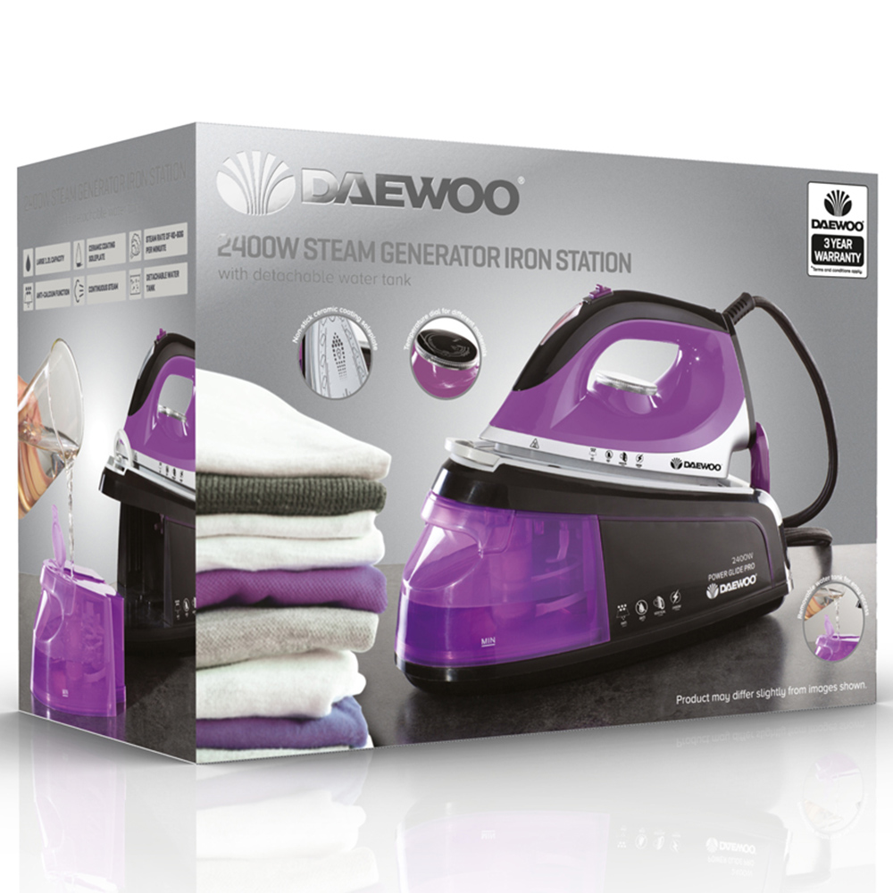 Daewoo Steam Generator Iron Station 2400W Image 7