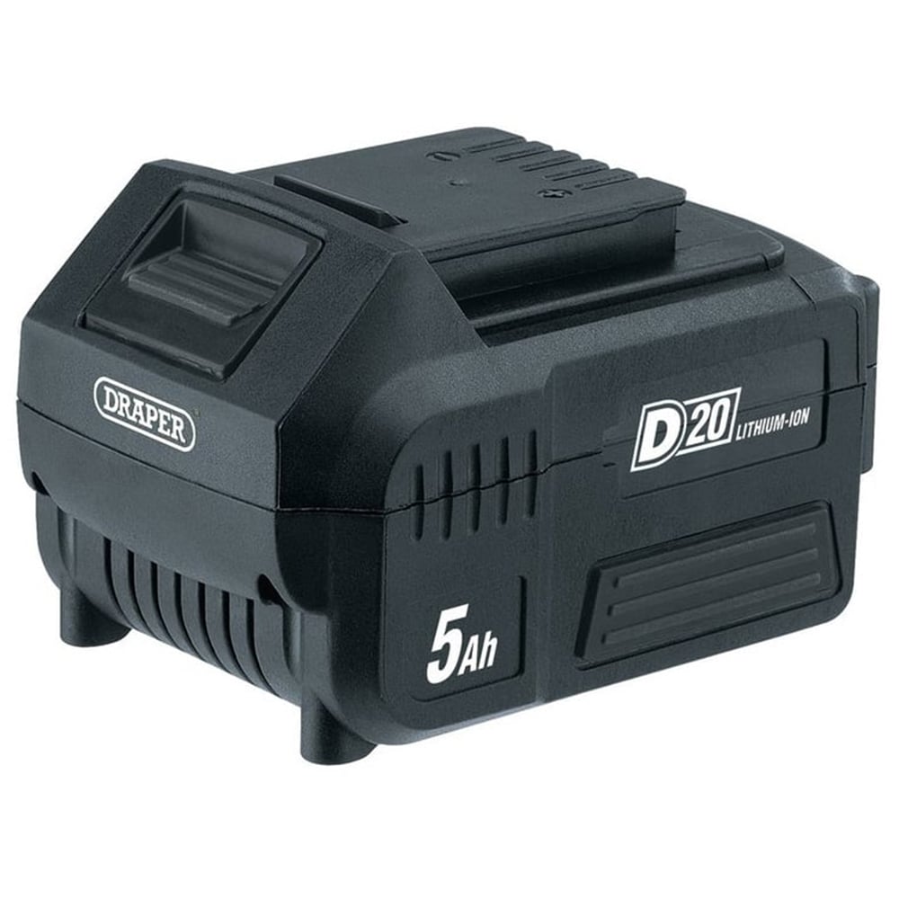 Draper D20 20V 5.0Ah Li-ion Battery Image 1