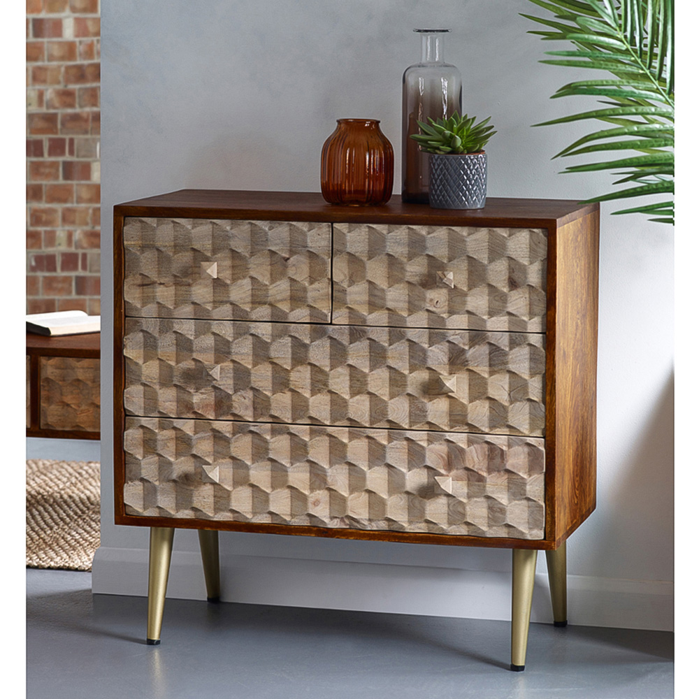 Brooklyn Cotati 4 Drawer Chest of Drawers Image 5