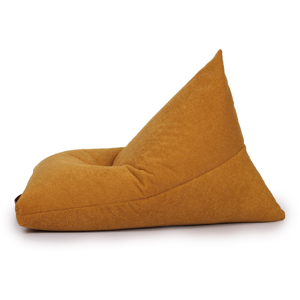 Kaikoo Boucle Triangle Bean Bag with PVC Handle Image 3
