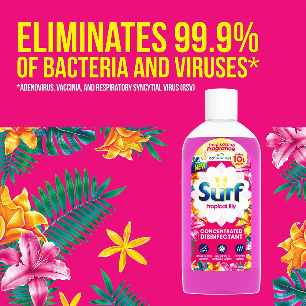 Surf Tropical Lily Multi Purpose Cleaner 240ml 3 Pack Image 6