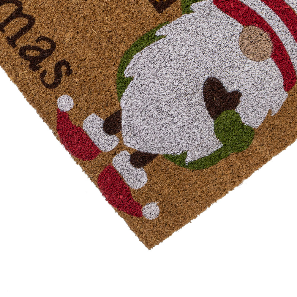 JVL Latex Backed Coir Gonks Entrance Doormat 40 x 58cm Image 3