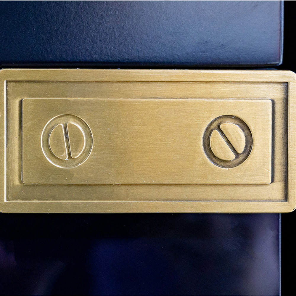 Kaiser Art Deco Anthracite Black 46 Bottle Wine Cooler Image 5