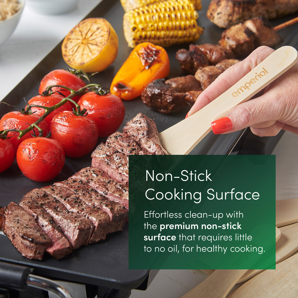 Emperial Teppanyaki Grill with Wooden Spatulas XL Image 3